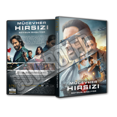Mücevher Hırsızı Soygun Başlıyor - 2025 Türkçe Dvd Cover Tasarımı